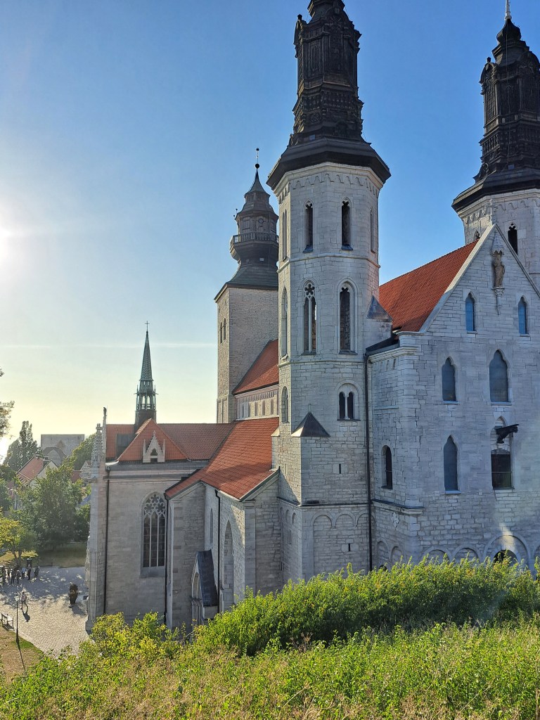 The Cathedral of Sankta Maria in Visby, Old Town, inside the City Wall. Blogger.