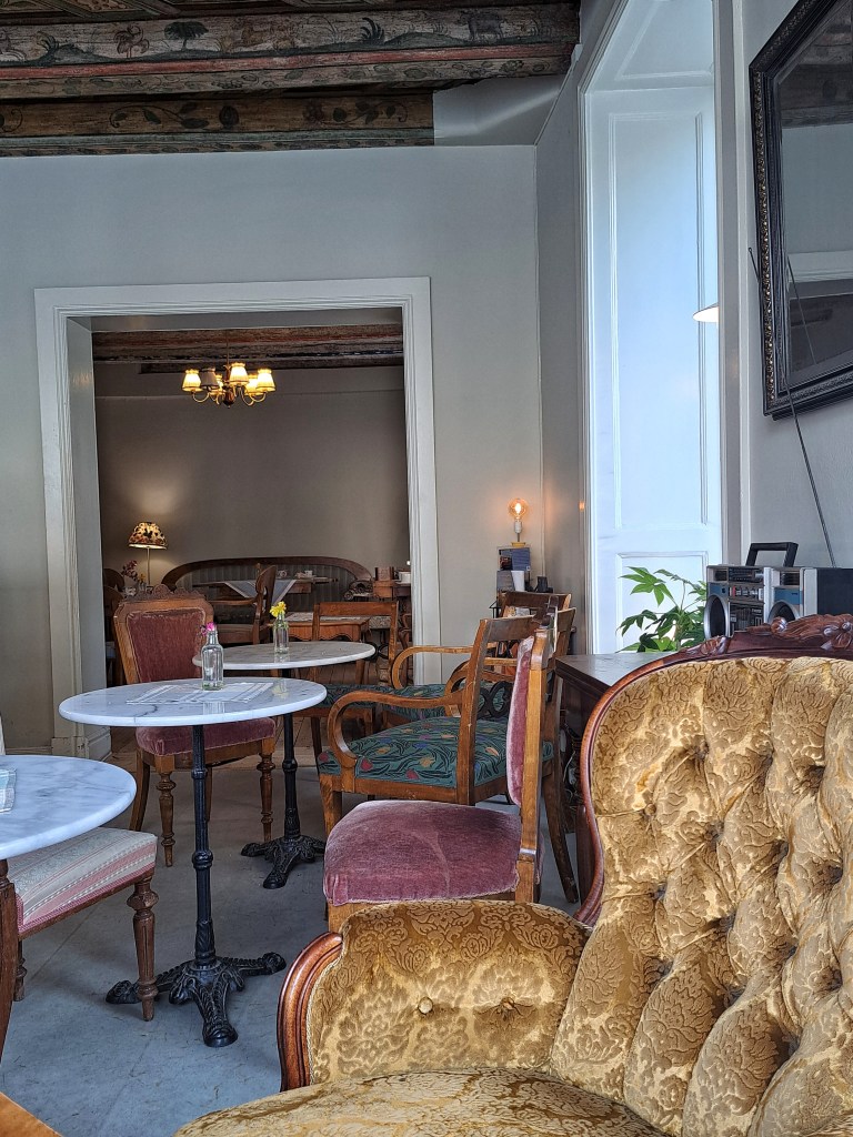 Sofia Lena Perissinotto. Blogger. Grillska Huset, café located in the Old part of Stockholm! Old, but charming building!