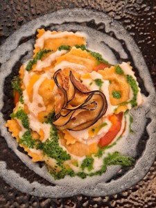 I am Sofia Lena Perissinotto, I am a blogger, content creator. In this article I write about the charming village of Varenna, on the Como Lake, Italy. I also write about my culinary experience in Varenna, my favourite food places :) Some of the places I've been to and which I love are Osteria Quatro Pass, Albergo Milano. This photo is taken at Osteria Quatro Pass.