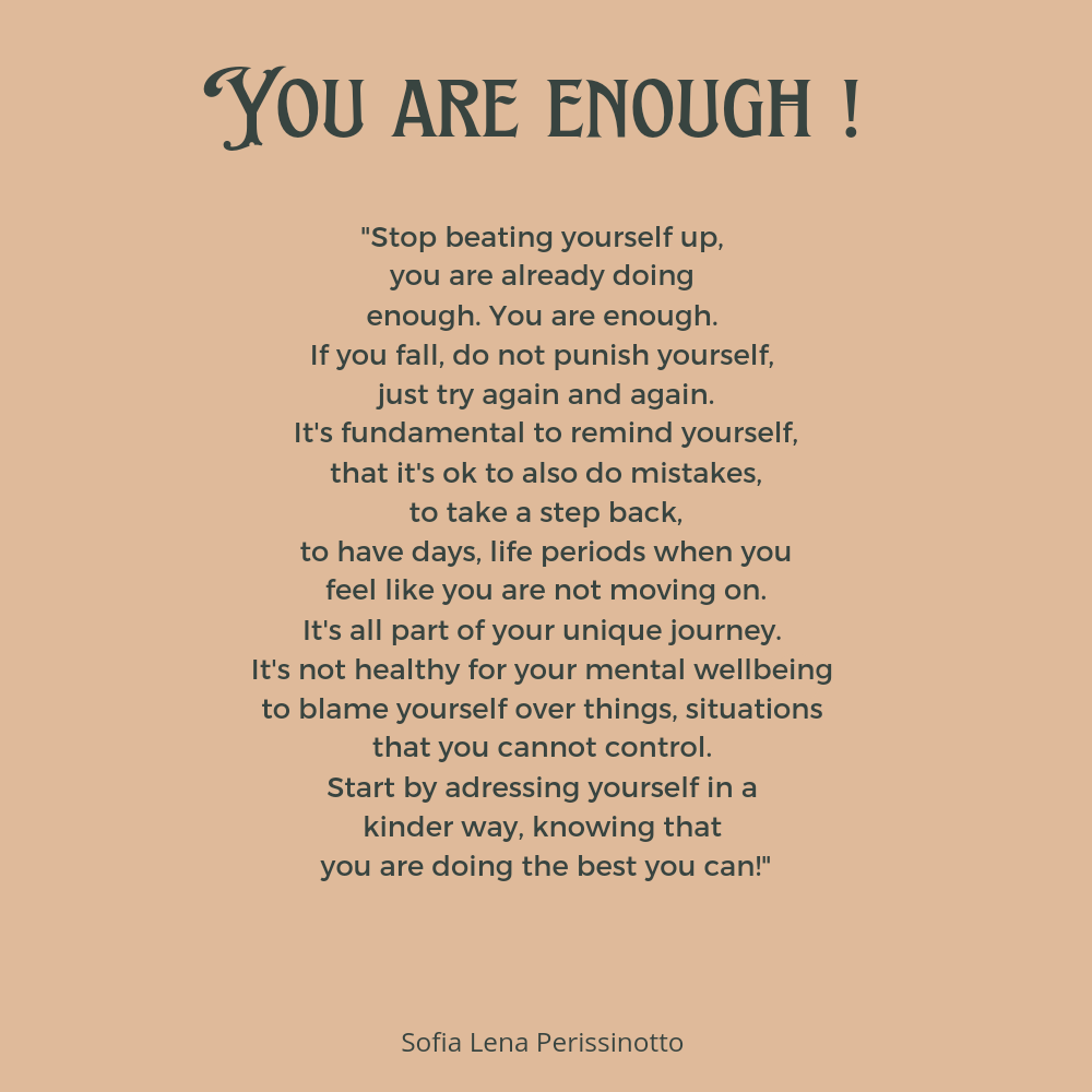I am Sofia Lena Perissinotto, I am a wellness, mental-health blogger. In this blog post I write about the importance of inner worth, my story regarding this theme and some helpful tips and tools along the way!