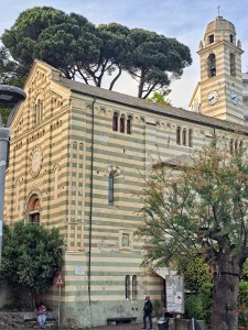 I am Sofia Lena Perissinotto, I am a blogger, content creator. In this article I write about Celle Ligure (Liguria, Italy). This photo features The Church of Our Lady of Consolation.