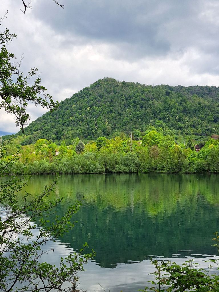 I am Sofia Lena Perissinotto, I am a travel blogger. In this blog post I write about the charming, picturesque town of Brivio in the province of Lecco, Lombardy region, Italy. I also write about some of my favourite cafes, the famous old bridge and the Northern Adda Park. This photo mainly shows a part of a walk in the Northern Adda Park.