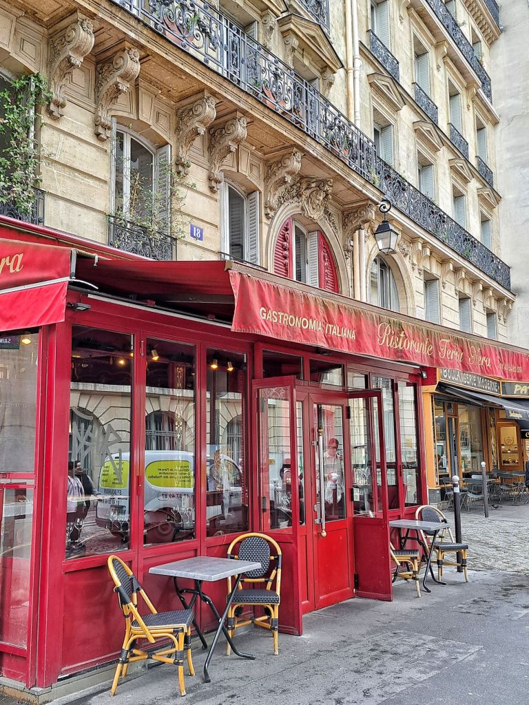 Hi, I'm sofia Lena Perissinotto, I am a travel blogger. In this article I write about some of the most famous locations in Emily in Paris, in Paris! This Photo is taken at La Place de l'Estrapade. 