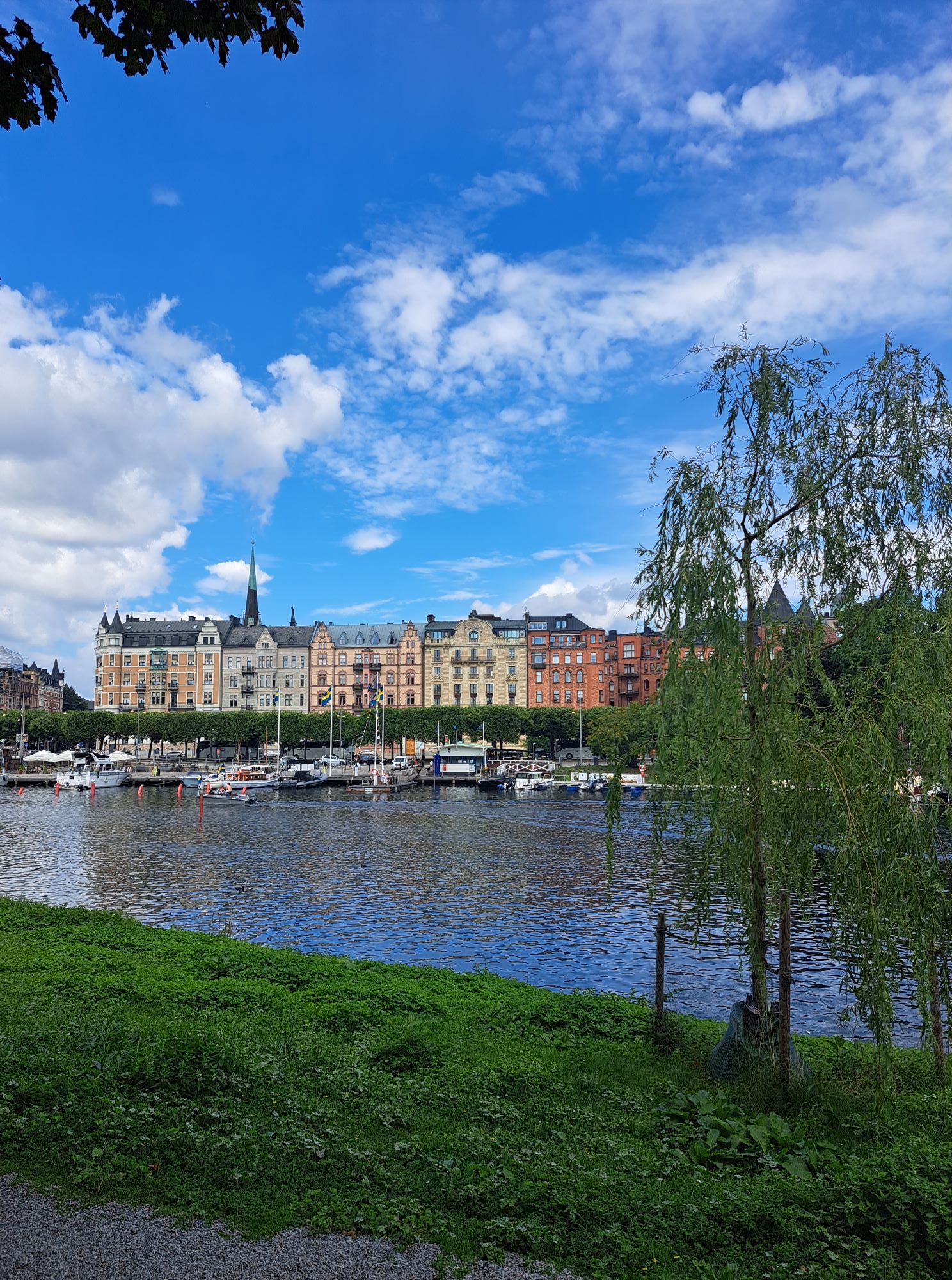In this travel article I write about Djurgården, a lovely island located right in the center of Stockholm. The photo is taken during summer.