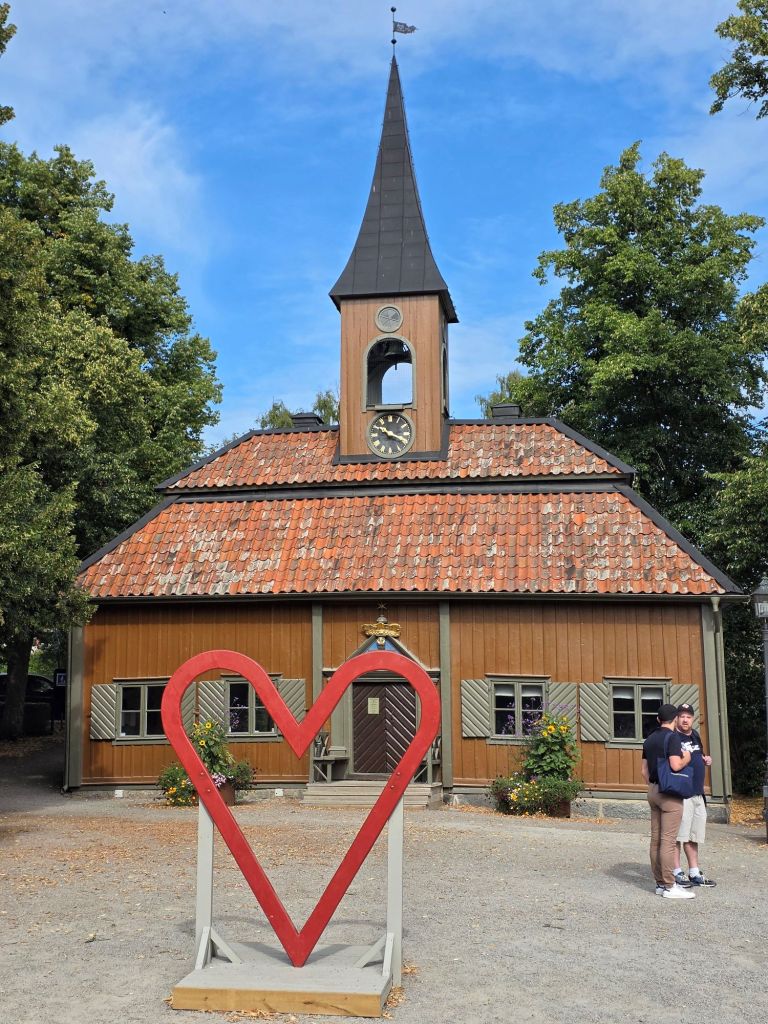 In this travel article I write about Sigtuna, Sweden's oldest town. The photo shows the main square, Stora Torget, with its town hall.